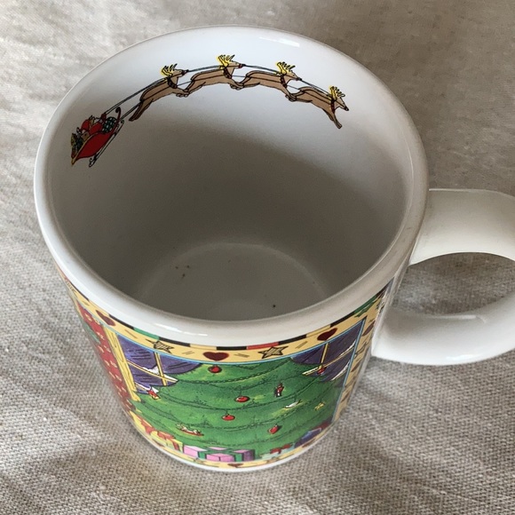 Vintage 1994 Holiday mug, Tarsha International. - Picture 4 of 8